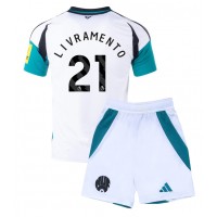 Newcastle United Tino Livramento #21 Tredjedraktsett Barn 2024-25 Kortermet (+ Korte bukser)